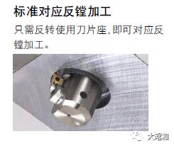 巧用反向鏜孔加工刀具，難題迎刃而解