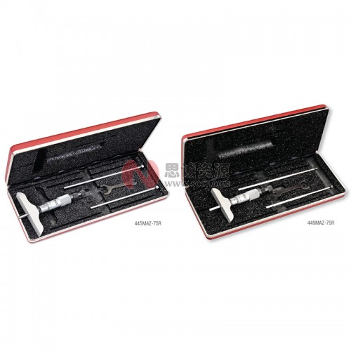施泰力/Starrett 440、440M、445、445M系列深度千分尺0-9" AND 0-12"/0-225MM 449M系列深度千分尺（帶非旋轉(zhuǎn)刀片式測(cè)量桿）0-6"/0-150MM